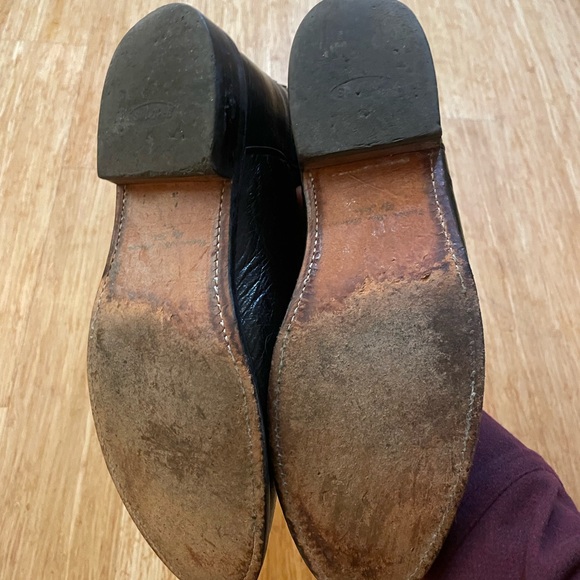 Lucchese smooth ostrich roper. 10B. - Picture 7 of 8